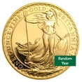 thumbnail image 1 of 1 oz Gold British Britannia Coin BU - Random Year, 1 of 2