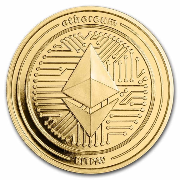 1 oz Gold Round - Ethereum