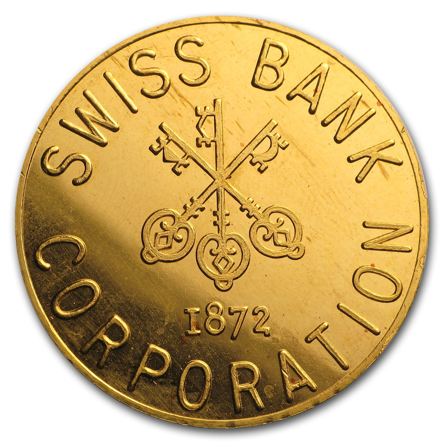 1 oz Gold Round - Swiss Bank Corporation - Walmart.com