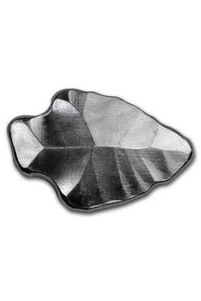 1 oz Hand Poured Silver - MPM (Indian Arrowhead)