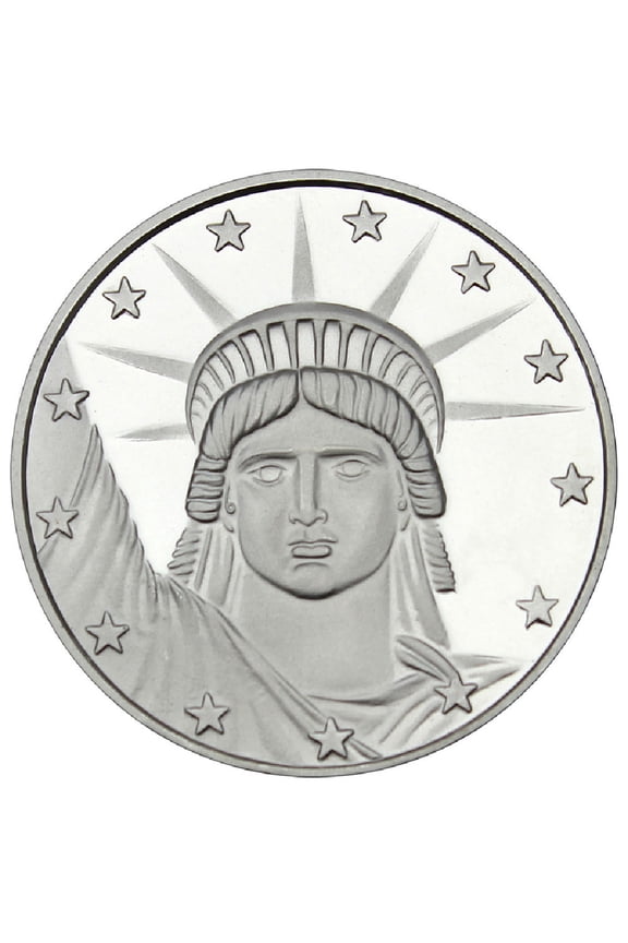 1-oz Lady Liberty .999 Fine Round