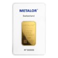 thumbnail image 1 of 1 oz Metalor Gold Bar .9999 Fine (in Assay), 1 of 3