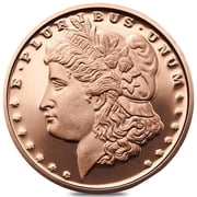 1 oz Morgan Dollar Copper Round .999 Fine