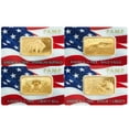 thumbnail image 1 of PAMP Suisse American Bald Eagle or Liberty Bell 24KT Gold Bar, 1 oz, 1 of 5