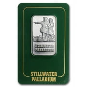 1 oz Palladium Bar - Lewis & Clark In Assay
