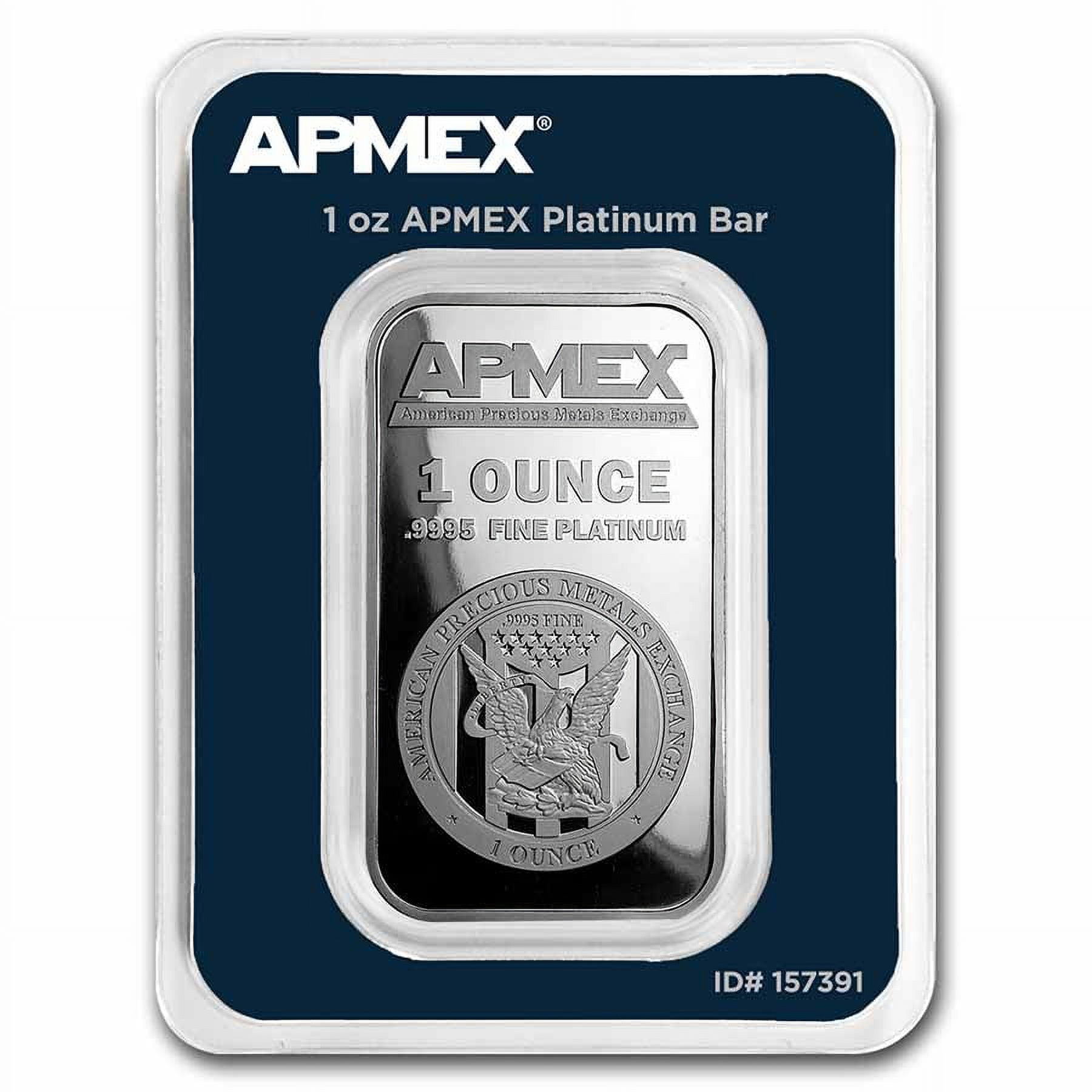 1 oz Platinum Bar APMEX (In TEP)