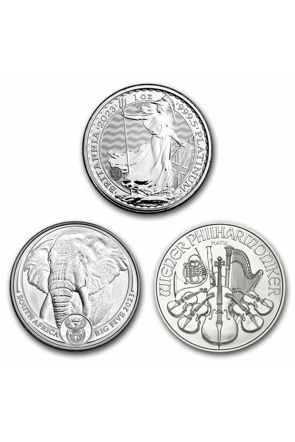 1 oz Platinum Coin - Random Mint