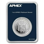 1 oz Platinum Round - APMEX In TEP Package