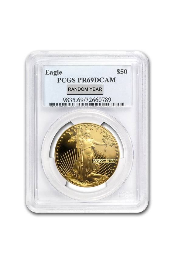 1 oz Proof American Gold Eagle PR-69 PCGS (Random Year)