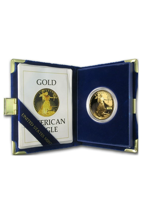 1 oz Proof American Gold Eagle (Random Year, w/Box & COA)
