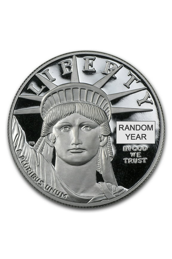 1 oz Proof American Platinum Eagle (Random Year, Capsule Only)