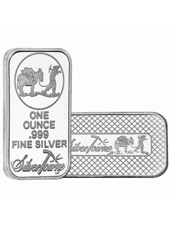 1 oz Prospector Silver Bar .999 Fine