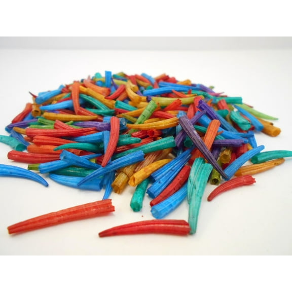 1 oz Sampler (50-70) Dyed Tusk Shells Seashells (3/4-1 1/4") Beach Nautical Crafts Decor Hobby