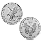 1 oz Silver American Eagle $1 Coin BU Random Year .999