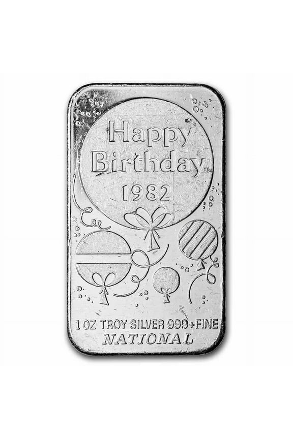 1 oz Silver Art Bar - National Refiners-Assayers (Random Motif)