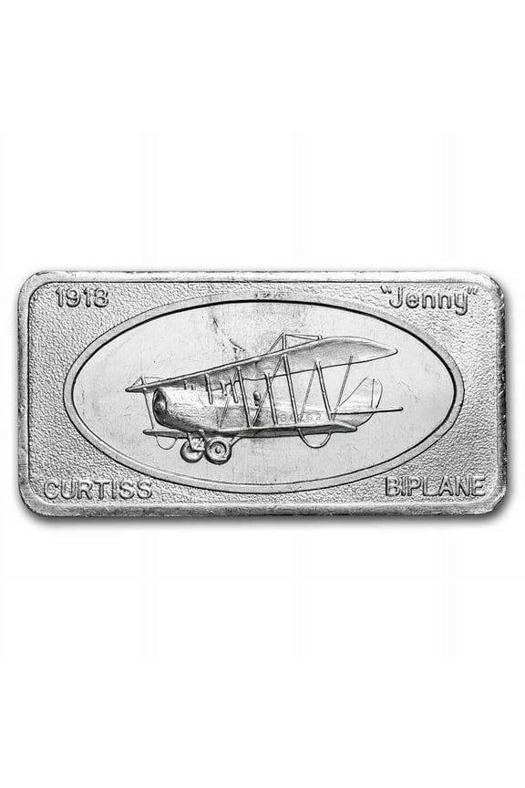 1 oz Silver Art Bar - Patrick Mint (Random Motif)