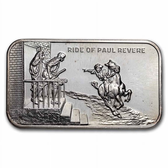 1 oz Silver Art Bar - United States Coinage Corp. (Random Motif)