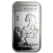 1 oz Silver Bar - APMEX 2014 Year of the Horse