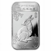 1 oz Silver Bar - APMEX 2023 Year of the Rabbit