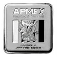 thumbnail image 1 of 1 oz Silver Bar - APMEX (Square Series), 1 of 4