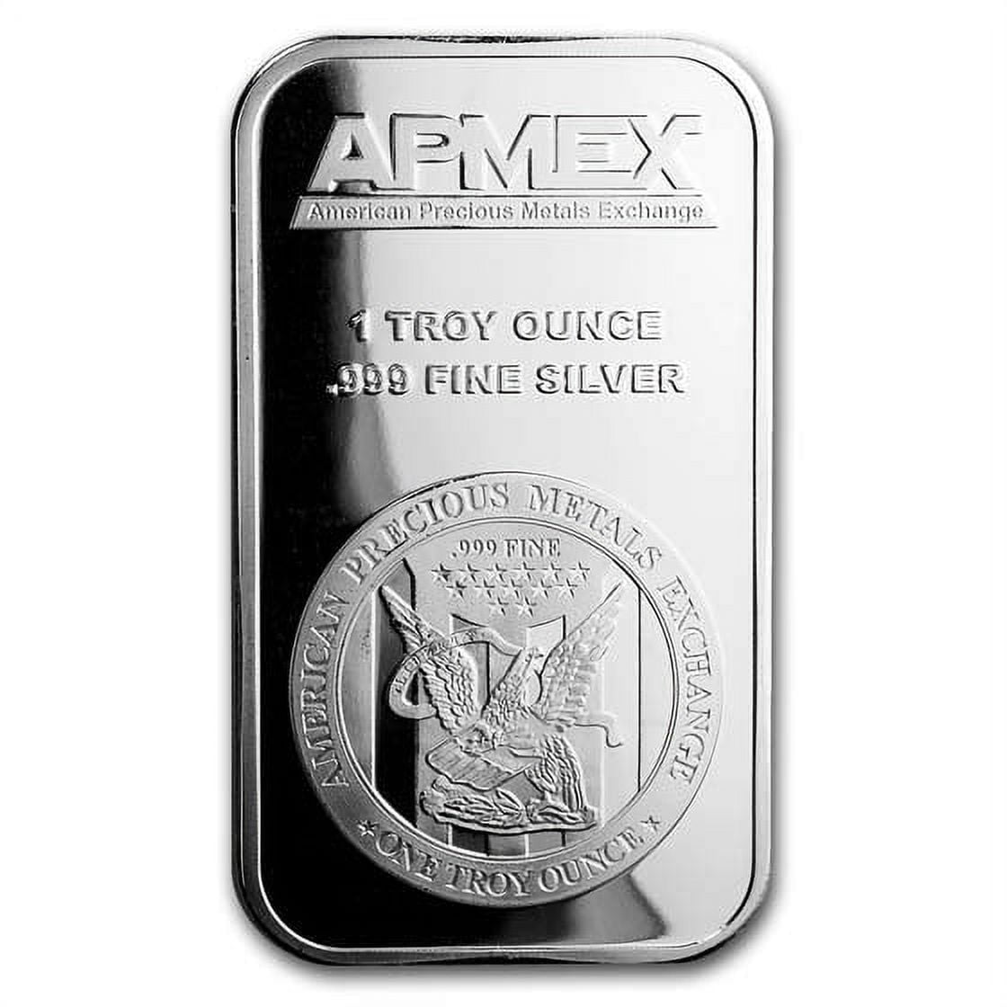 1 oz Silver Bar - APMEX