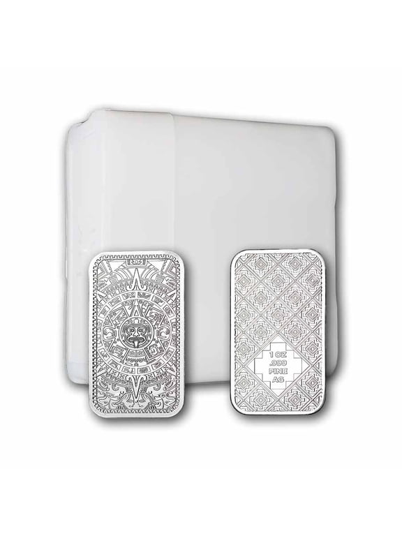 1 oz Silver Bar - Aztec - Tube of 20 - Walmart