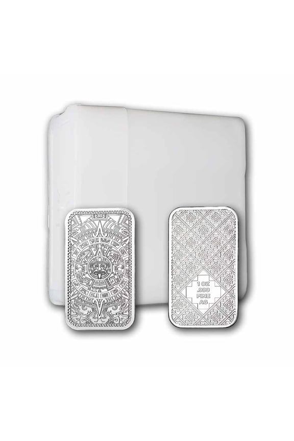 1 oz Silver Bar - Aztec - Tube of 20 - Walmart