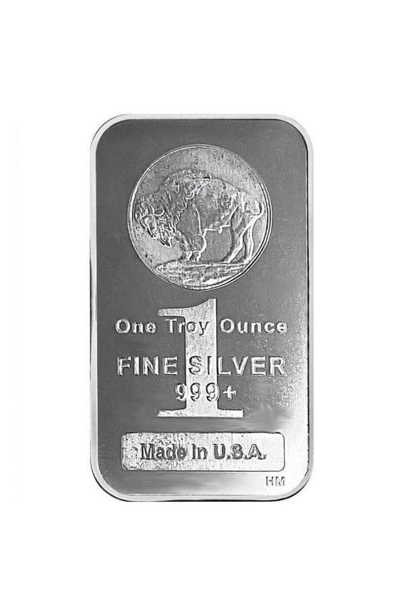 1 oz Silver Bar - Buffalo .999 Fine