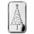 thumbnail image 1 of 1 oz Silver Bar - Christmas Tree, 1 of 3