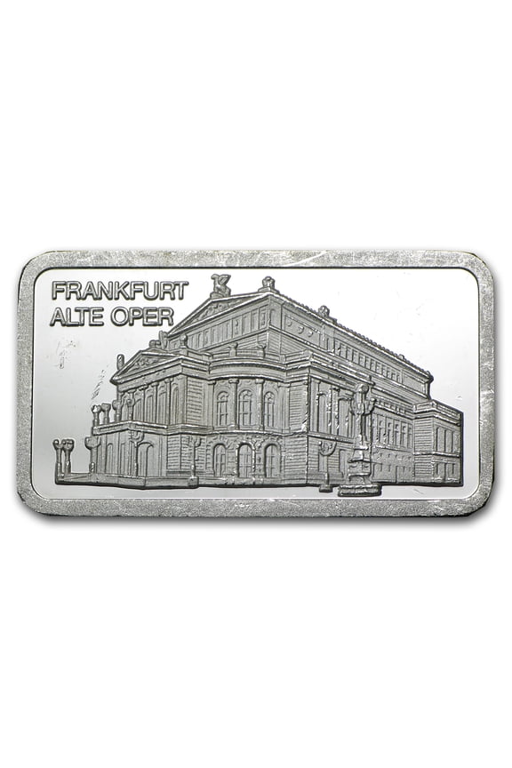 1 oz Silver Bar - Degussa Feinsilber (Random Motif)