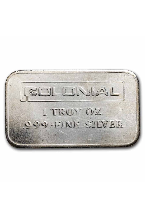 1 oz Silver Bar - Engelhard (Colonial Refining, Inc,)