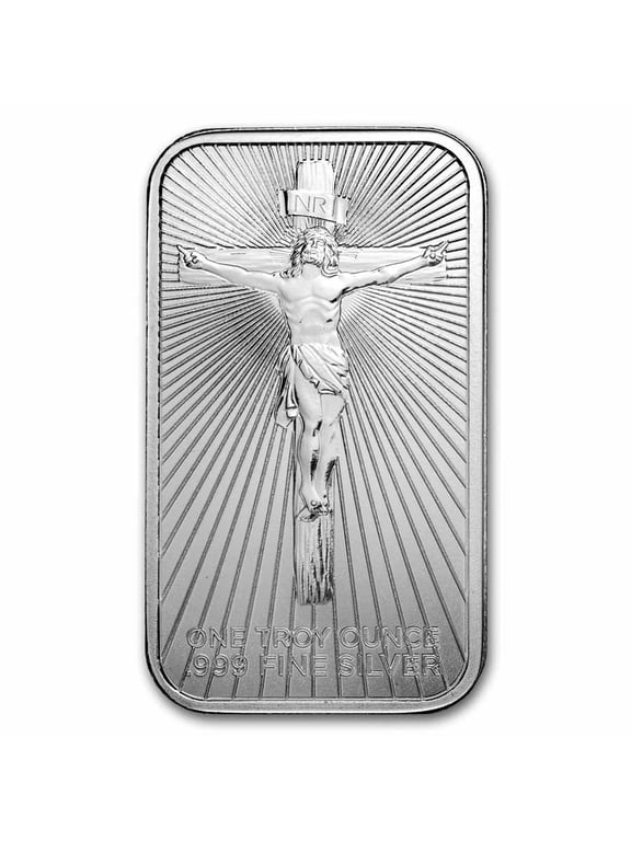 1 oz Silver Bar - Jesus