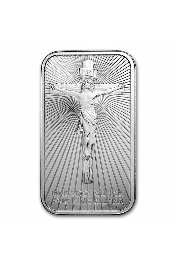 1 oz Silver Bar - Jesus