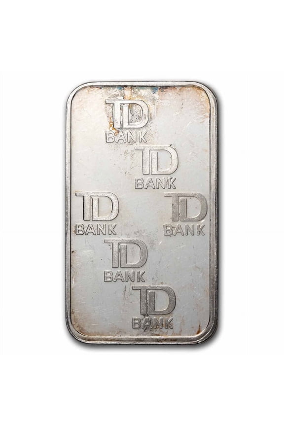 1 oz Silver Bar - Johnson Matthey (TD Bank)