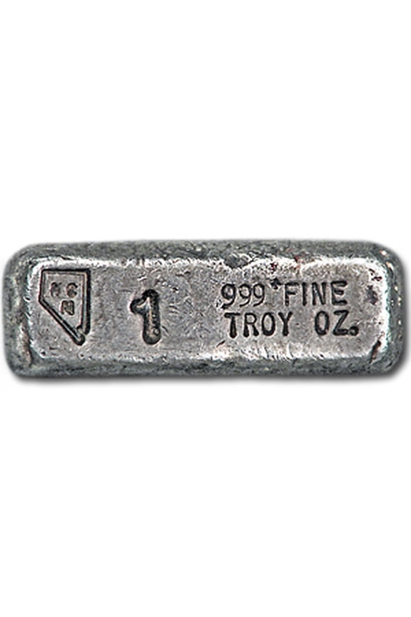 1 oz Silver Bar - Nevada Coin Mart Ingot