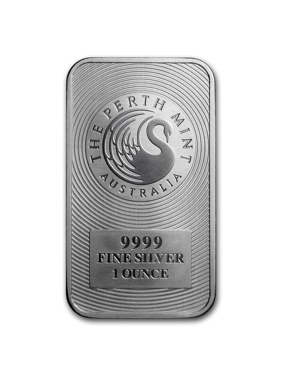 1 oz Silver Bar - Perth Mint