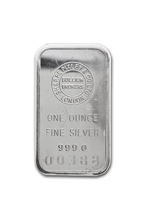 1 oz Silver Bar - Sharps Pixley & Co LTD