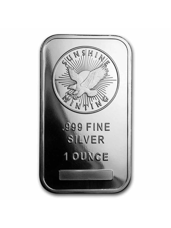 1 oz Silver Bar - Sunshine (Mint Mark SI)