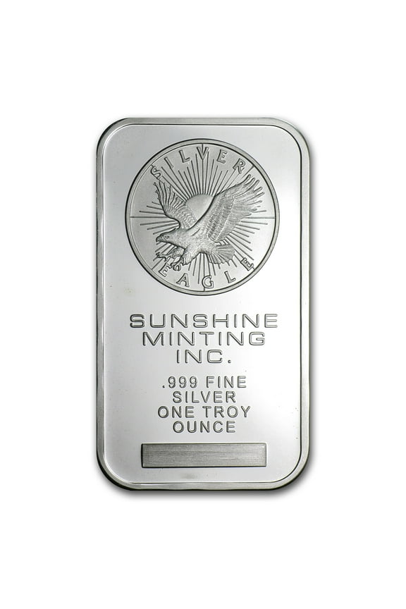 1 oz Silver Bar - Sunshine (Original)