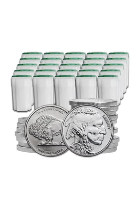 1 oz Silver Buffalo Round - 500 Rounds - Walmart