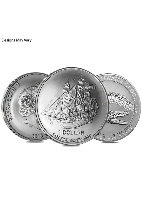 1 oz Silver Coin Random Mint .999+ Fine BU/Proof