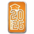 thumbnail image 1 of 1 oz Silver Colorized Bar - APMEX (Class of 2026, Modern Design), 1 of 3