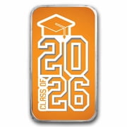 1 oz Silver Colorized Bar - APMEX Class of 2026, Modern Design