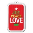 thumbnail image 1 of 1 oz Silver Colorized Bar - APMEX (Love, Peace, & Joy), 1 of 2