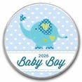 thumbnail image 1 of 1 oz Silver Colorized Round - APMEX (2026 Baby Boy, Elephant), 1 of 3