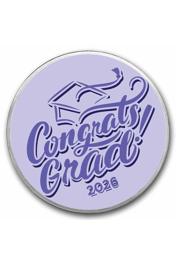 1 oz Silver Colorized Round - APMEX (Congrats Grad 2026)