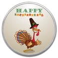 thumbnail image 1 of 1 oz Silver Colorized Round - APMEX (Happy Turkey Day), 1 of 4
