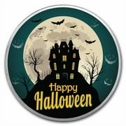 1 oz Silver Colorized Round - APMEX Haunted House
