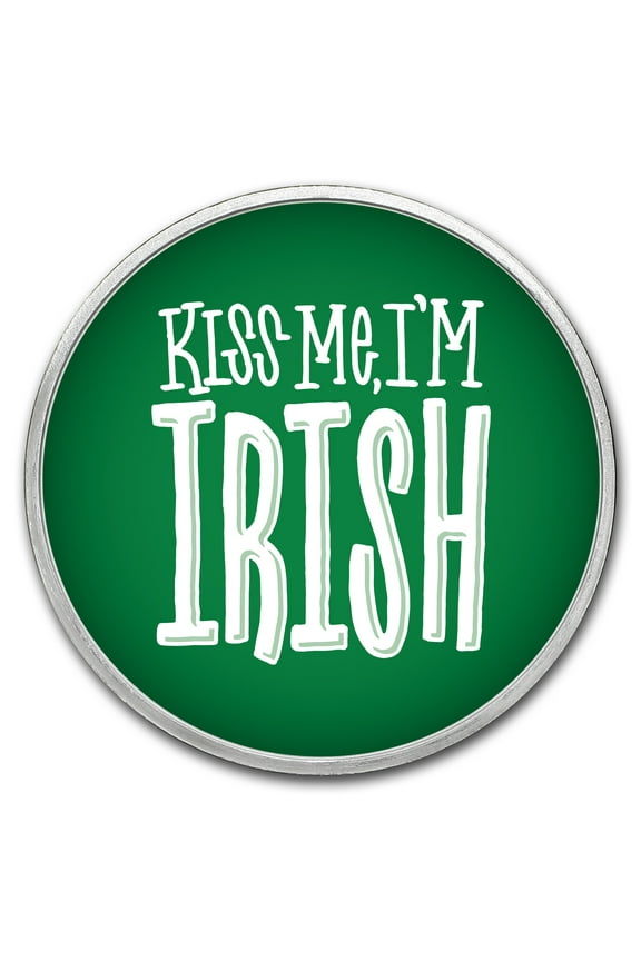 1 oz Silver Colorized Round - APMEX (Kiss Me I'm Irish)