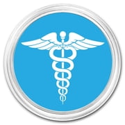 1 oz Silver Colorized Round - APMEX Medical Symbol